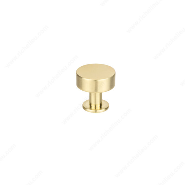 2363 Knob Satin Brass