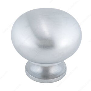 5923 Knob Brushed Chrome