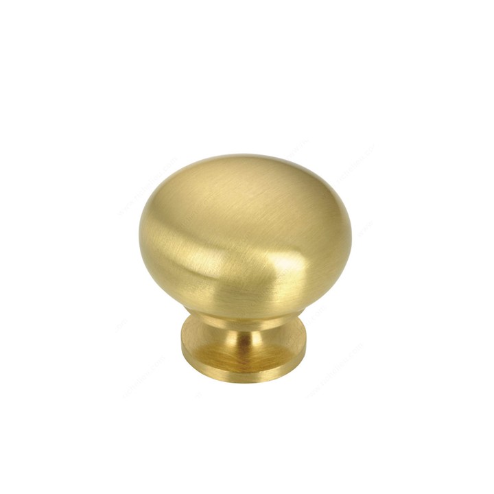 5923 Knob Satin Brass