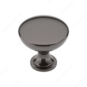 9041 Knob Black Nickel