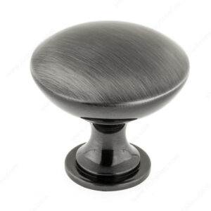 9041 Knob Black Stainless Steel