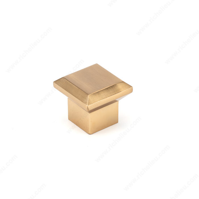 83235 Knob Brushed Aurum Gold