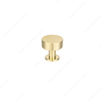 2363 Knob Satin Brass