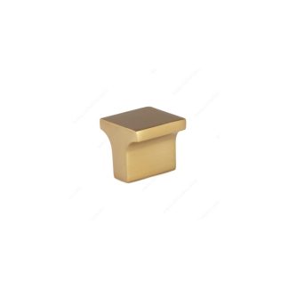 3125 Knob Brushed Aurum Gold