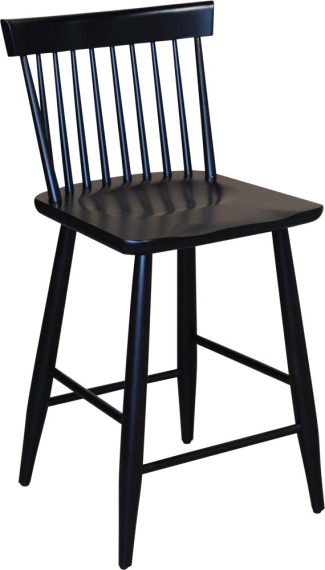 Svarta counter chair